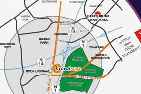 Map to Brandsave mall